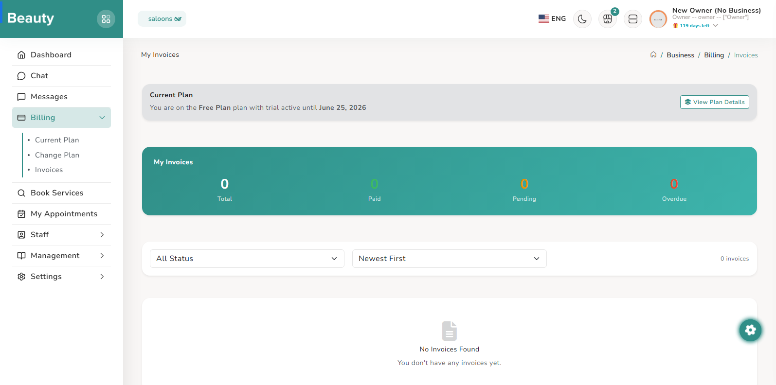 Billing / Invoices screenshot 1