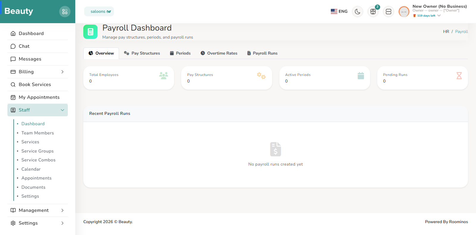 Staff / Dashboard screenshot 6