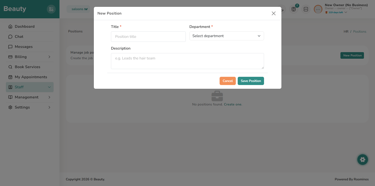 Staff / Dashboard screenshot 7