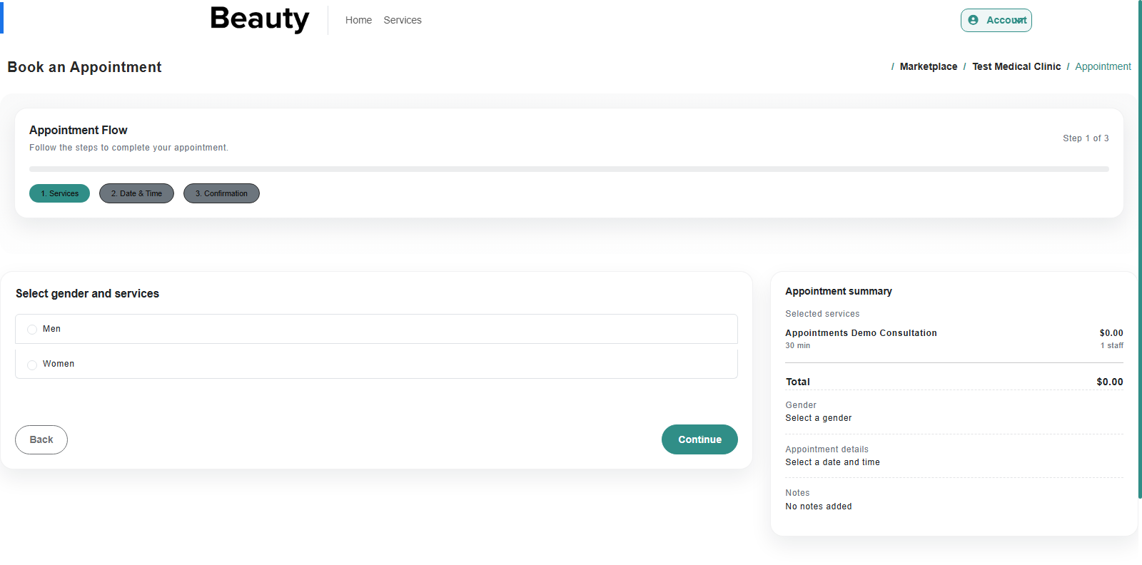 Book Services screenshot 2